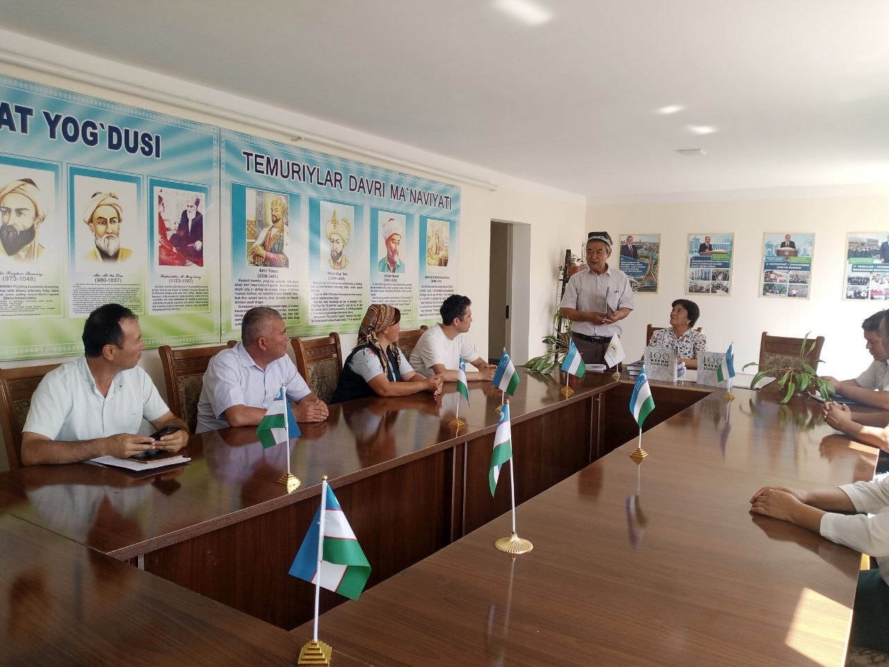 "Mustaqilllik-buyuk ne'mat, buyuk kelajak" shiori ostida ma'naviy-ma'rifiy tadbir